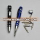 Pen Shaped Pocket Precision Mini Screwdriver with Led Flashlight